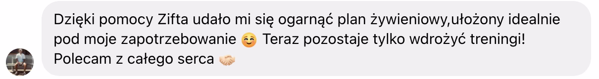 Pozytywna opinia od Daniela